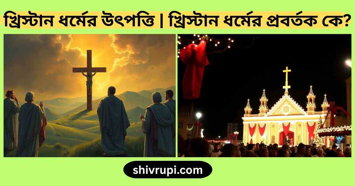 খ্রিস্টান ধর্মের প্রবর্তক কে